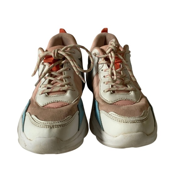 Stylish Multicolor Sneakers Women’s Size 10 - Picture 3 of 6